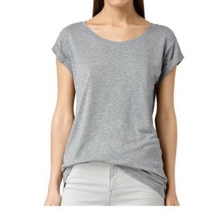NWT All Saints Alisee Tee. Sz Sm. Gray